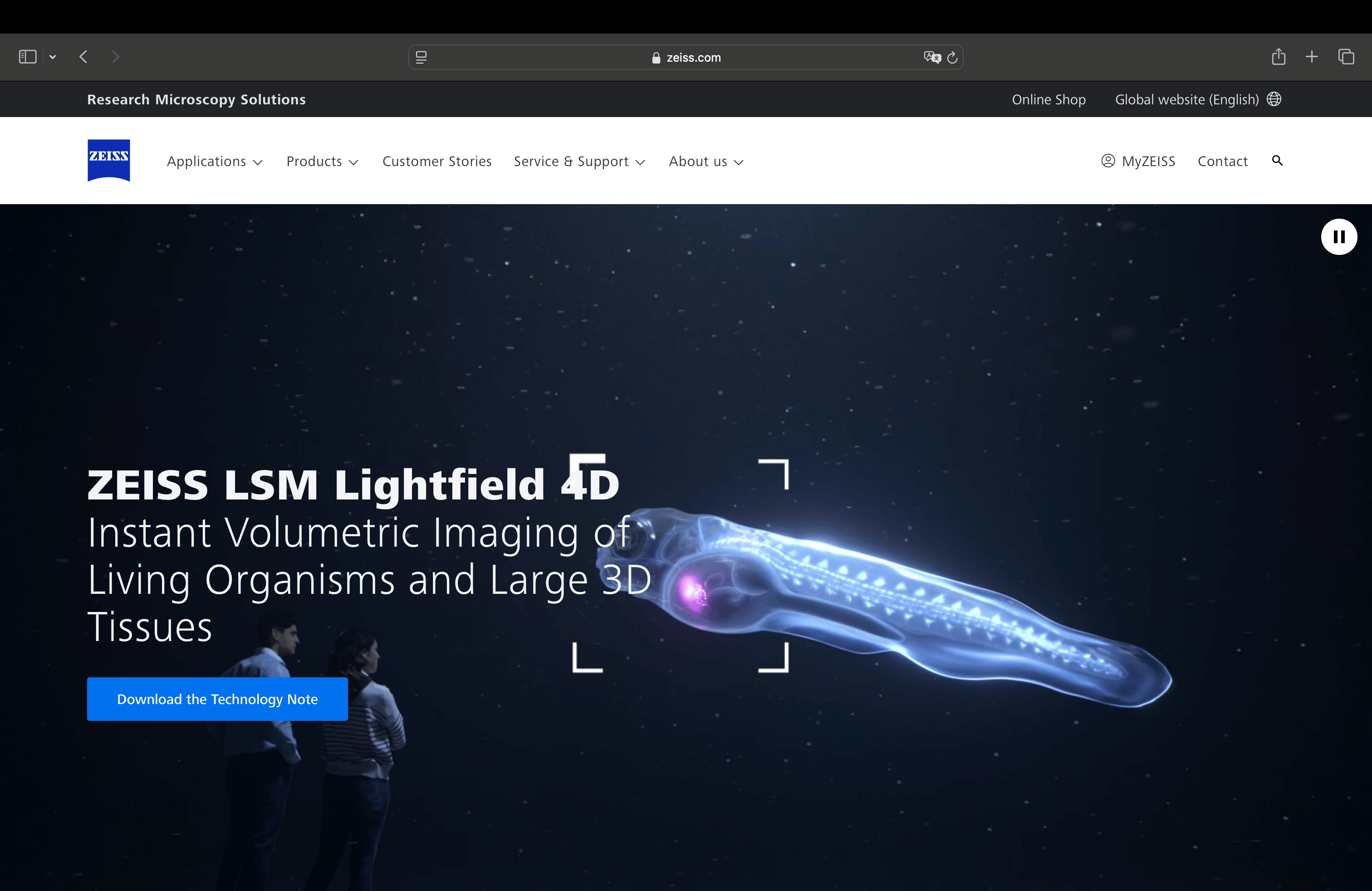 LF4D landing page